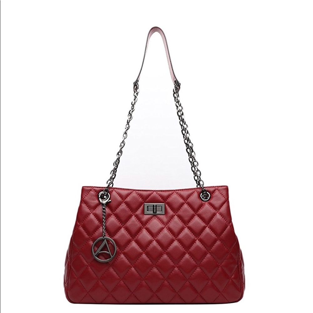 Ana Lublin leather shoulder bag